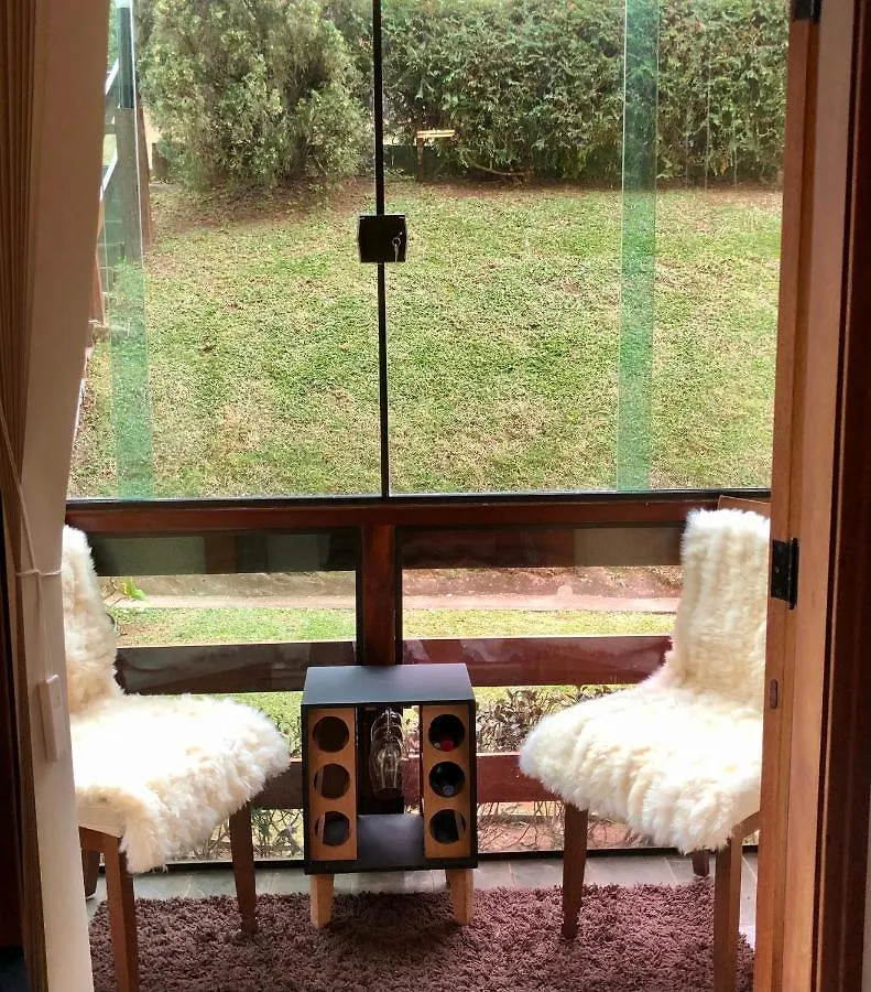Appartement Charme E Conforto No Alto Na Montanha - Campos do Jordão Brésil